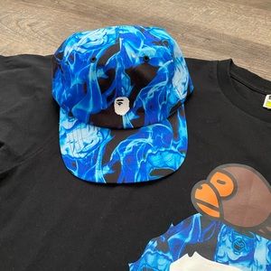 Bape Flame Panel Cap
